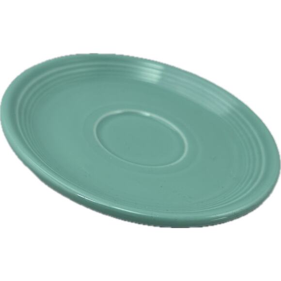 Fiesta Sea Mist Saucer Homer Laughlin Fiestaware - Picture 1 of 6